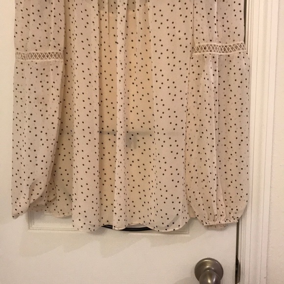 Size M 💖 Max Studio Long Sleeve Blouse Pretty - Picture 6 of 8